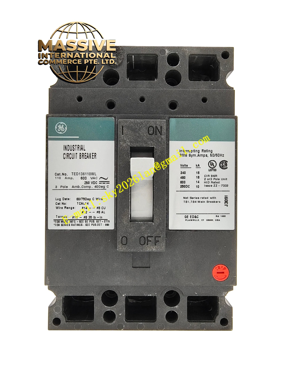 GE TED136110WL