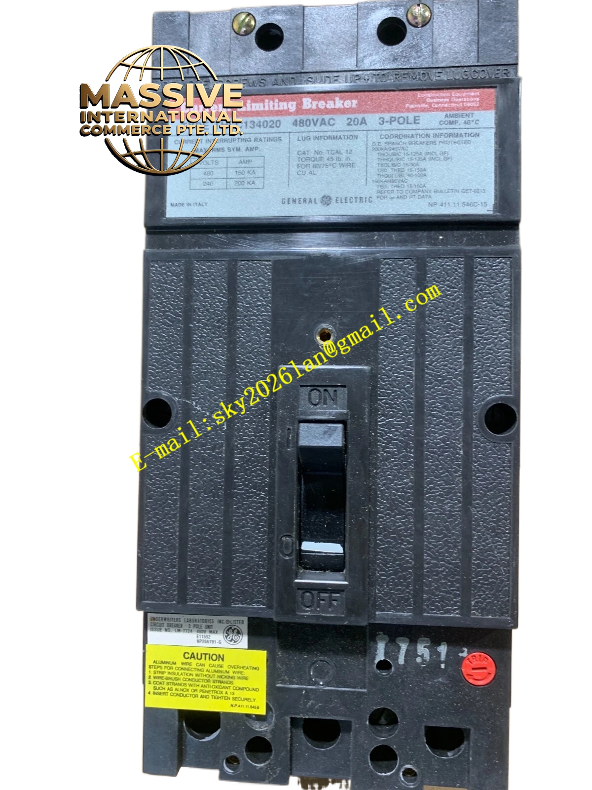 GE THLC134020WL