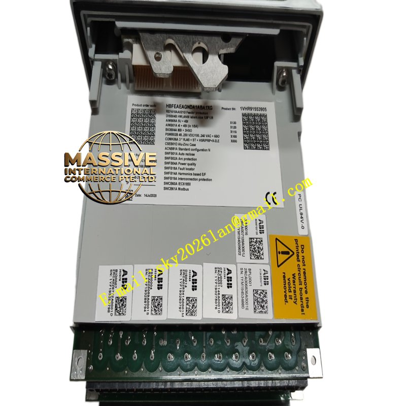 ABB REF615 HBFEAEAGNDA1ABA1XG