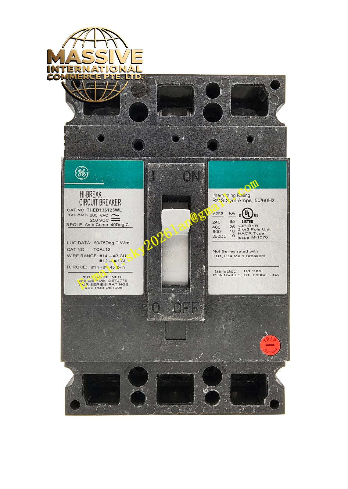 GE THED136125