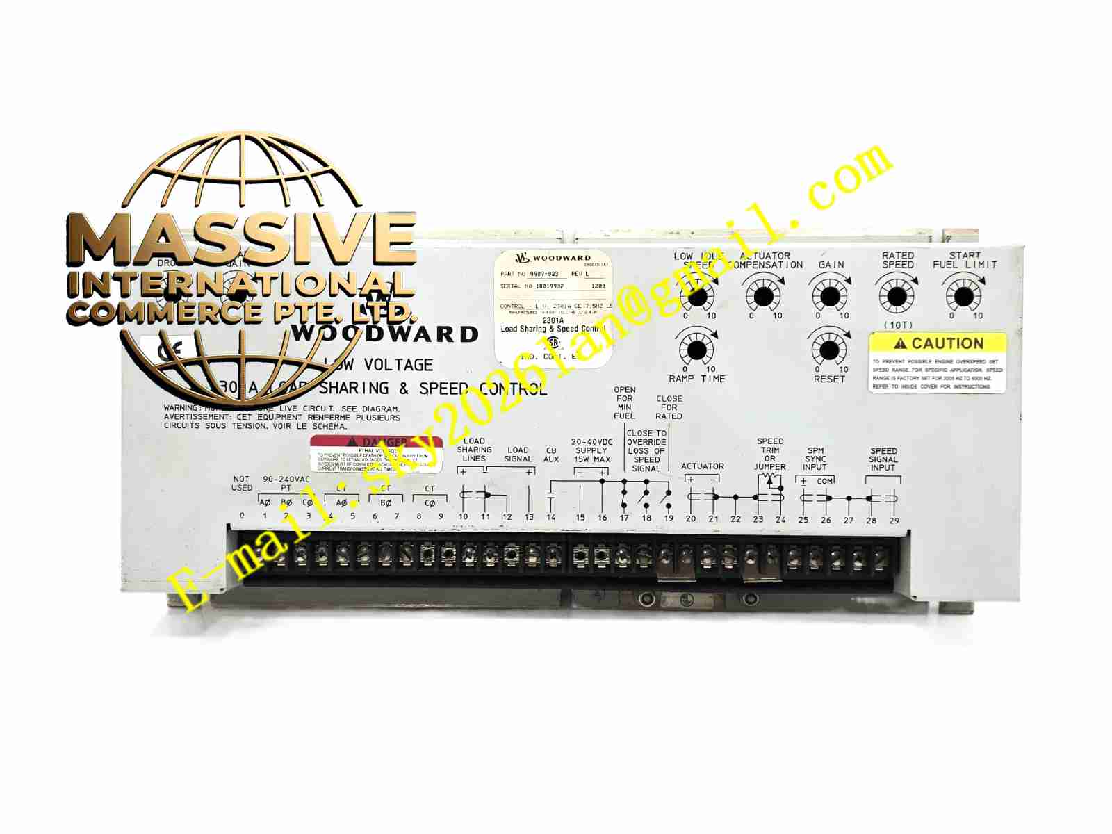 Woodward 9907-023