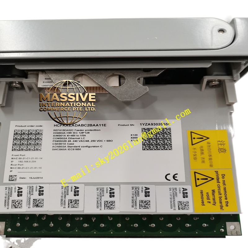 ABB REF615 HBFEAEAGABB1BNA11E