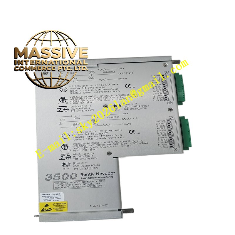 Bently Nevada 3500/40M-02-00 (126615-01)