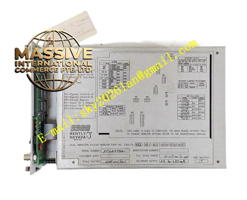 Bently 3300 16-14-01-03-00-00-01