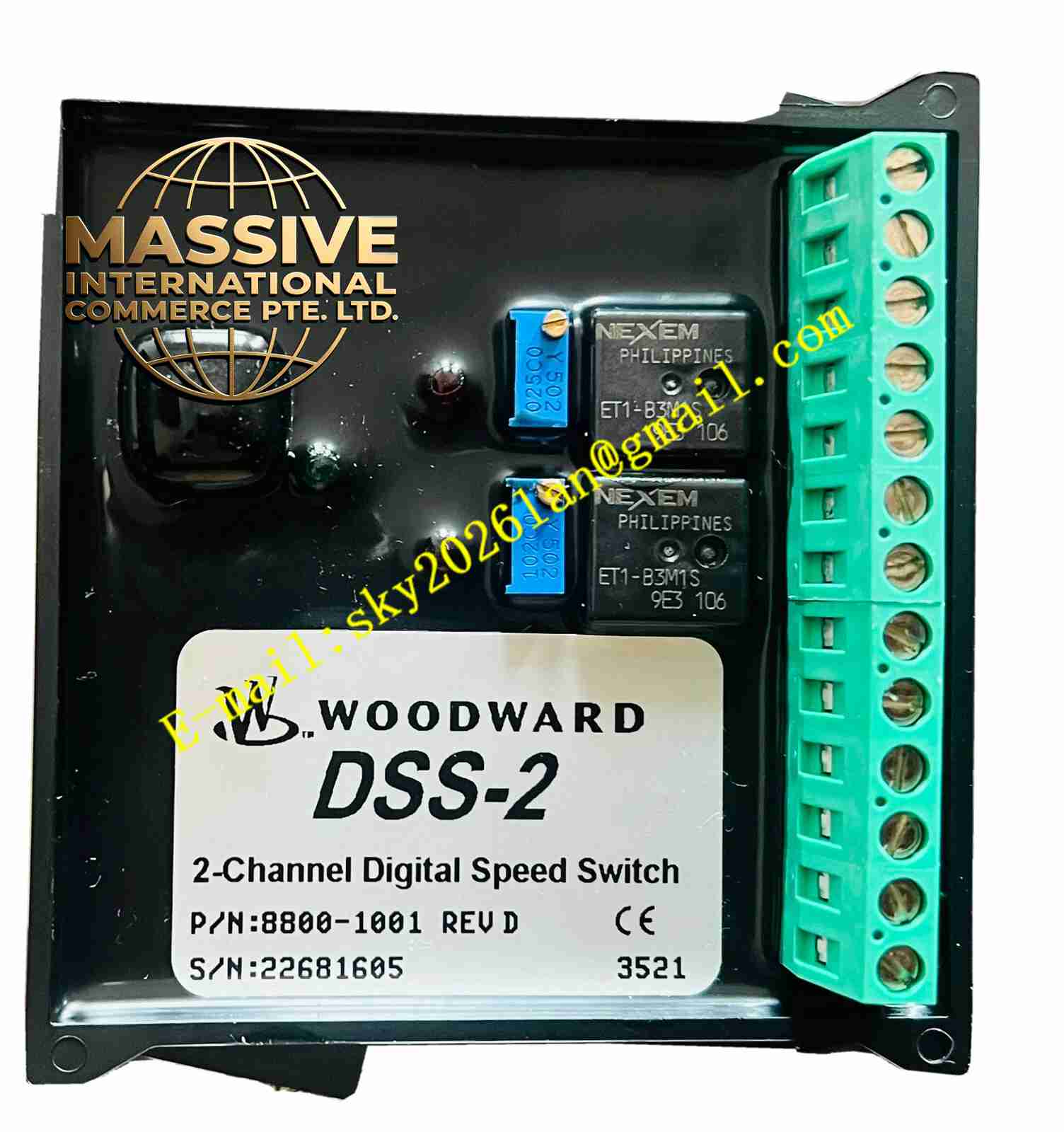 Woodward 8236-1001