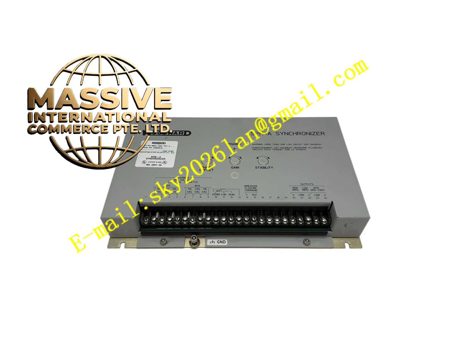 Woodward SPM-A9907-028